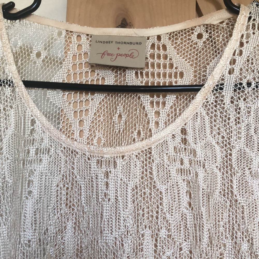 Free People Ivory (Off White) Lace Dress - Picture 7 of 15